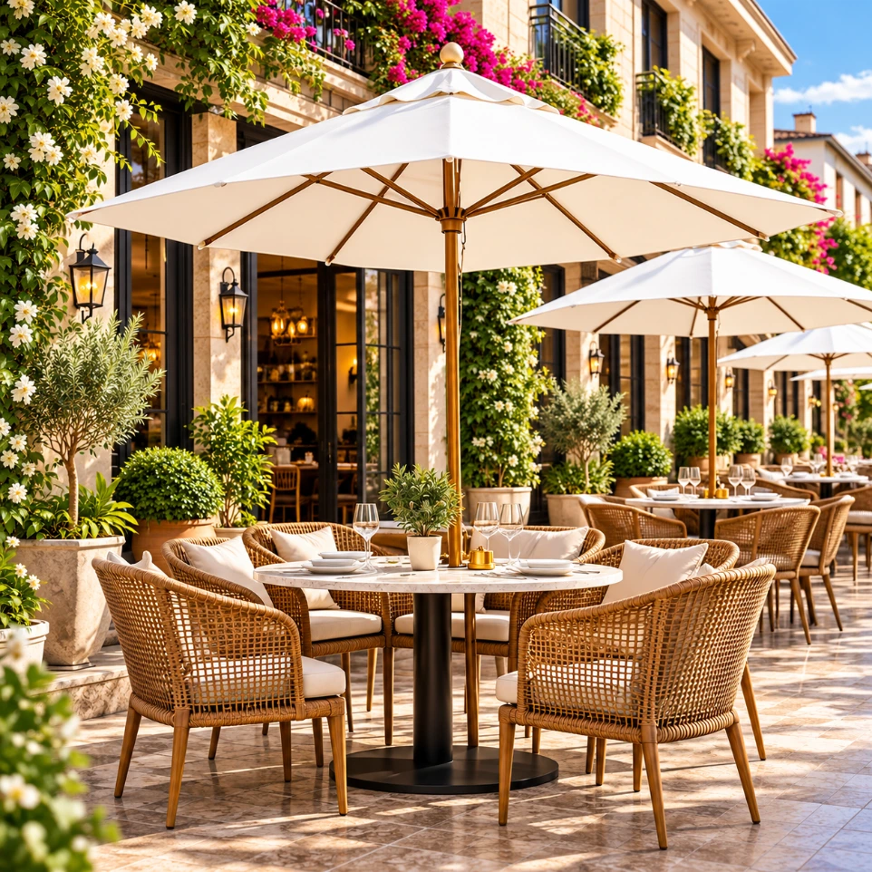cafe umbrella